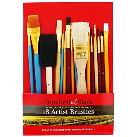 set of 16 brushes