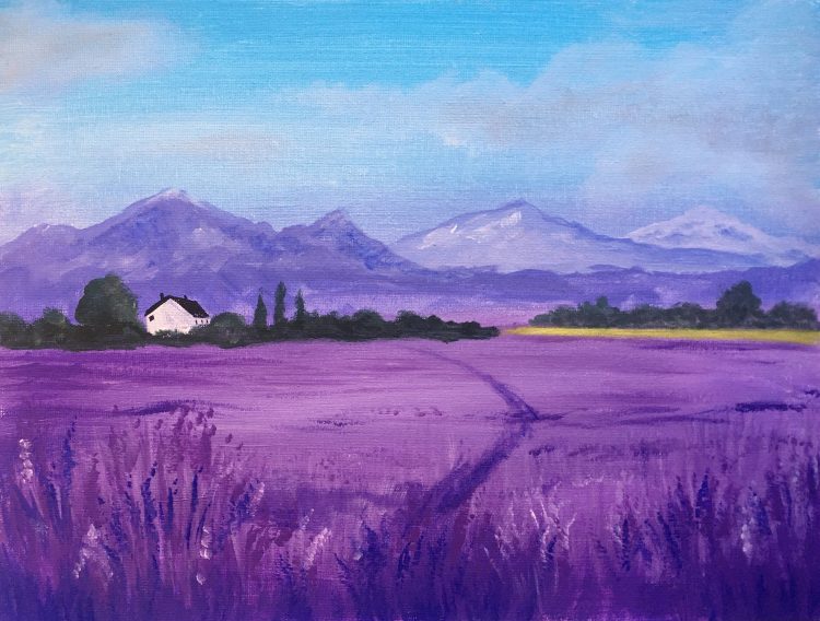 Lavender Mountains