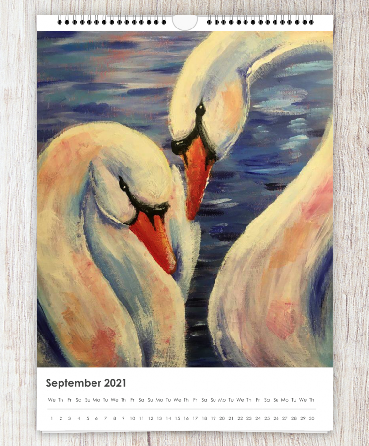 swans calendar
