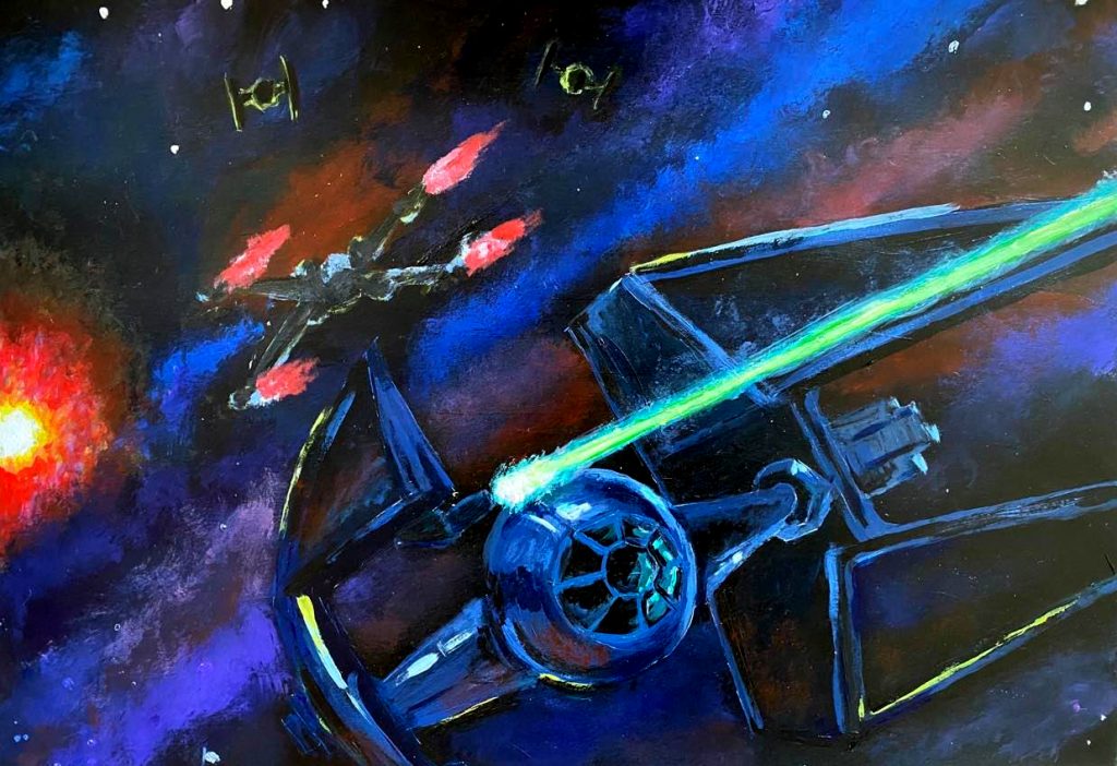 Tie interceptor painting