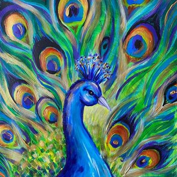 Easely Does It Paint Nights In High Wycombe - Peacock