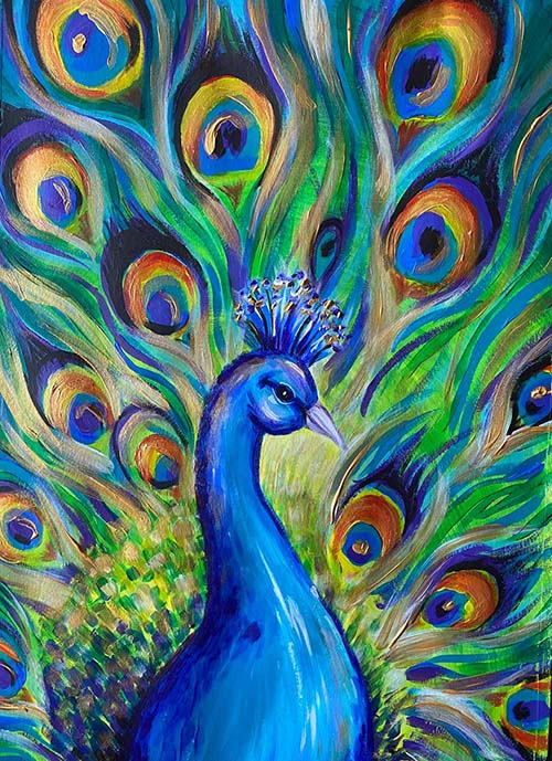 Easely Does It Paint Nights In High Wycombe - Peacock
