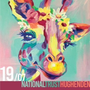 19th July - Ticket For "Gladys" Painting Workshop 10:30am at National Trust Hughenden