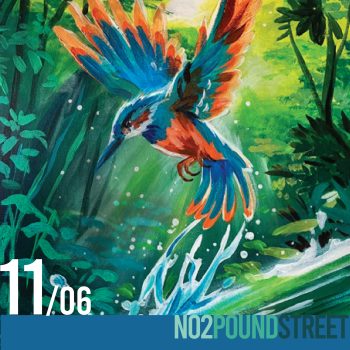 11th June - Ticket For "King fisher" Paint Night 7pm at No2, Pound Street