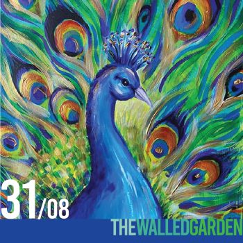 31st August - Ticket For "Peacock" Family Painting Morning 9:30am at The Walled Garden