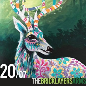 20th July - Ticket For "Mystic" Paint Night At The Bricklayers Arms
