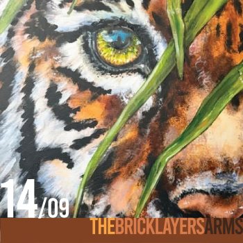 14th September - Ticket For "Watching" Paint Night At The Bricklayers Arms