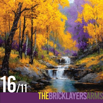 16th November - Ticket For "Amethyst Falls" Paint Night At The Bricklayers Arms