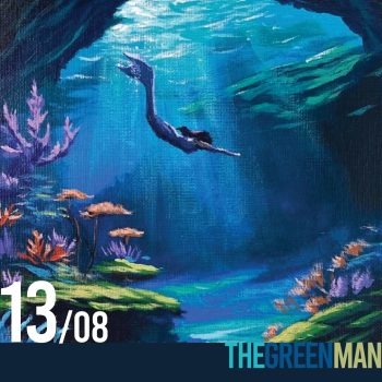 13th August - Ticket For "Into The Blue" Paint Night 7pm with The Green Man