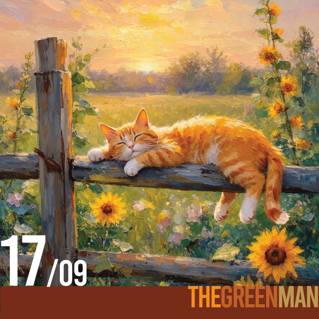17th September - Ticket For "Purrfect Evening" Paint Night 7pm with The Green Man