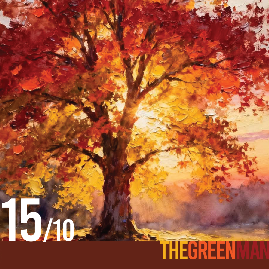 15th October - Ticket For "Autumn Blaze" Paint Night 7pm with The Green Man