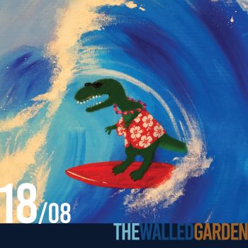 18th August - Ticket For "Surfasaurus" Family Painting Workshop 2pm at The Walled Garden