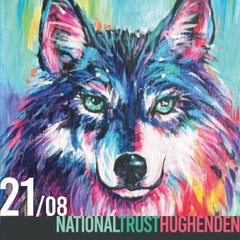 21st August- Ticket For "Aurora Wolf" Family Painting Morning 10:30am at National Trust Hughenden