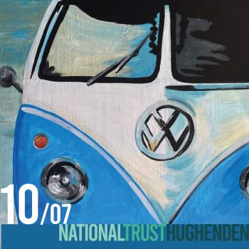 10th July - Ticket For "Blue Campervan" Painting Workshop 10:30am at National Trust Hughenden