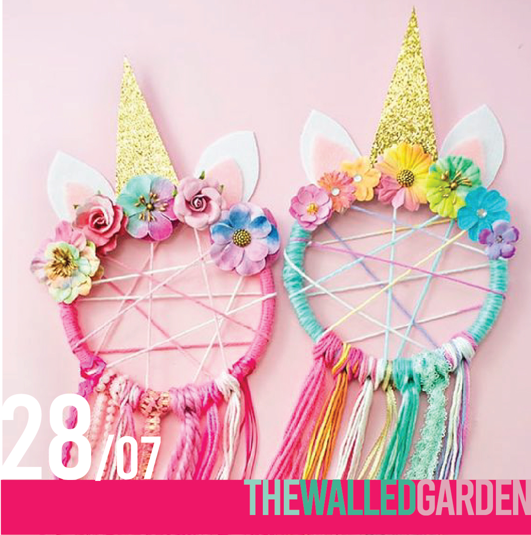 28th July - Ticket For "Magical Creature Dream Catcher" Family Workshop 9:30am at The Walled Garden
