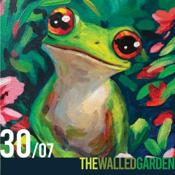 30th July - Ticket For "Tropical Frog" Family Painting Workshop 2pm at The Walled Garden
