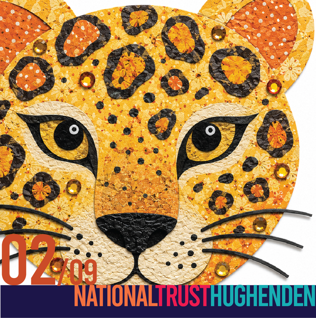 2nd September- Ticket For "Leopard Collage" Mini Makers 10:30am at National Trust Hughenden