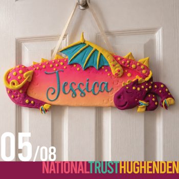 5th August- Ticket For "Dragon Name Plaque" 10:30am at National Trust Hughenden
