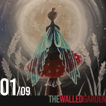 1st September - Ticket For "Magical Moon" Family Painting Workshop 2pm at The Walled Garden