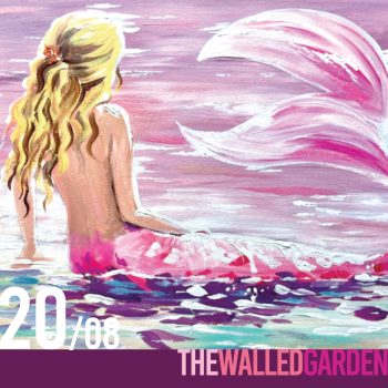 20th August - Ticket For "Pink Mermaid" Family Painting Workshop 9:30am at The Walled Garden