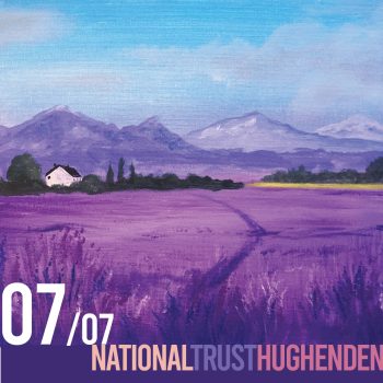 7th July - Ticket For "Lavender Fields" Painting Workshop 10:30am at National Trust Hughenden