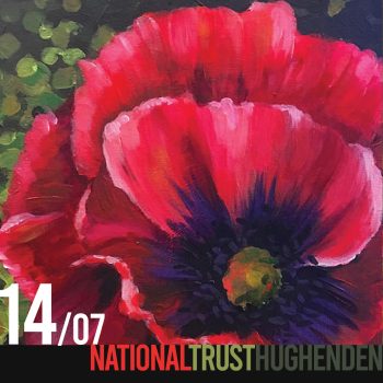 14th July - Ticket For "Poppy" Painting Workshop 10:30am at National Trust Hughenden