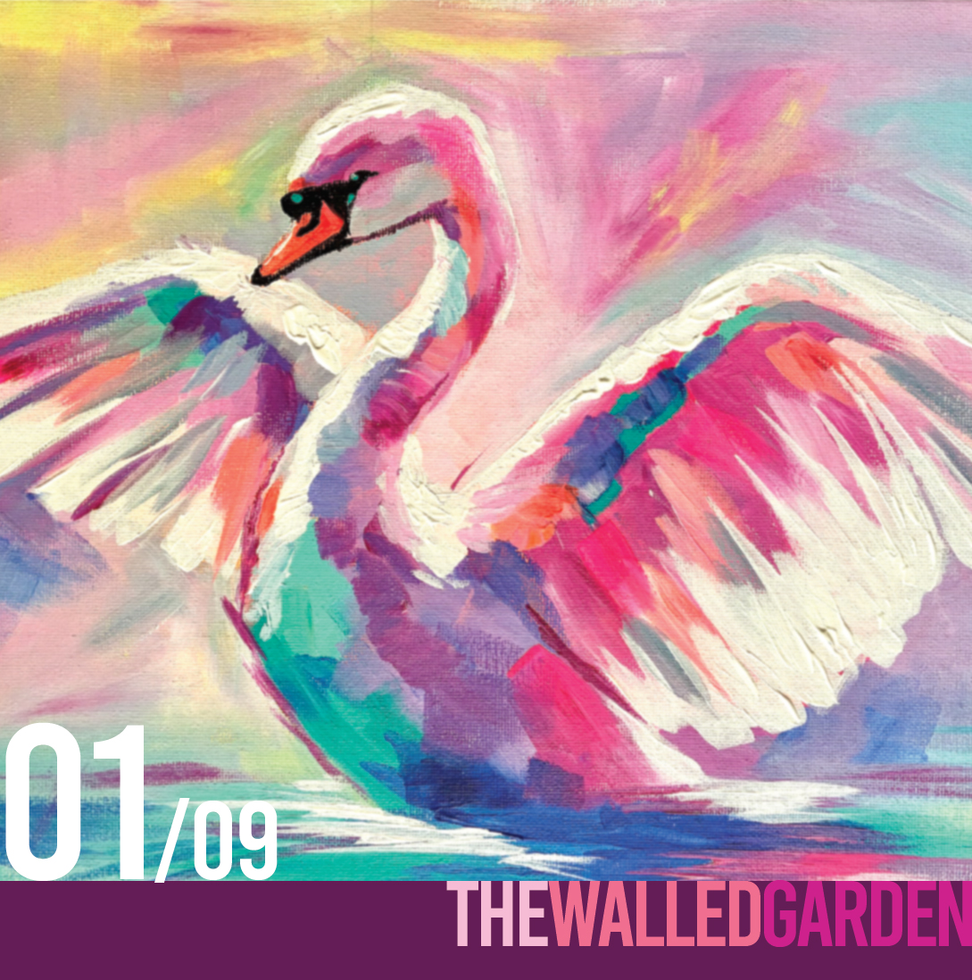 1st September – Ticket For “Pearl Wings” Family Painting Workshop 9:30am at The Walled Garden