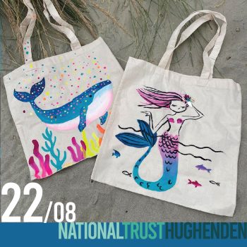22nd August- Ticket For "Decorate A Beach Bag" 10:30am at National Trust Hughenden