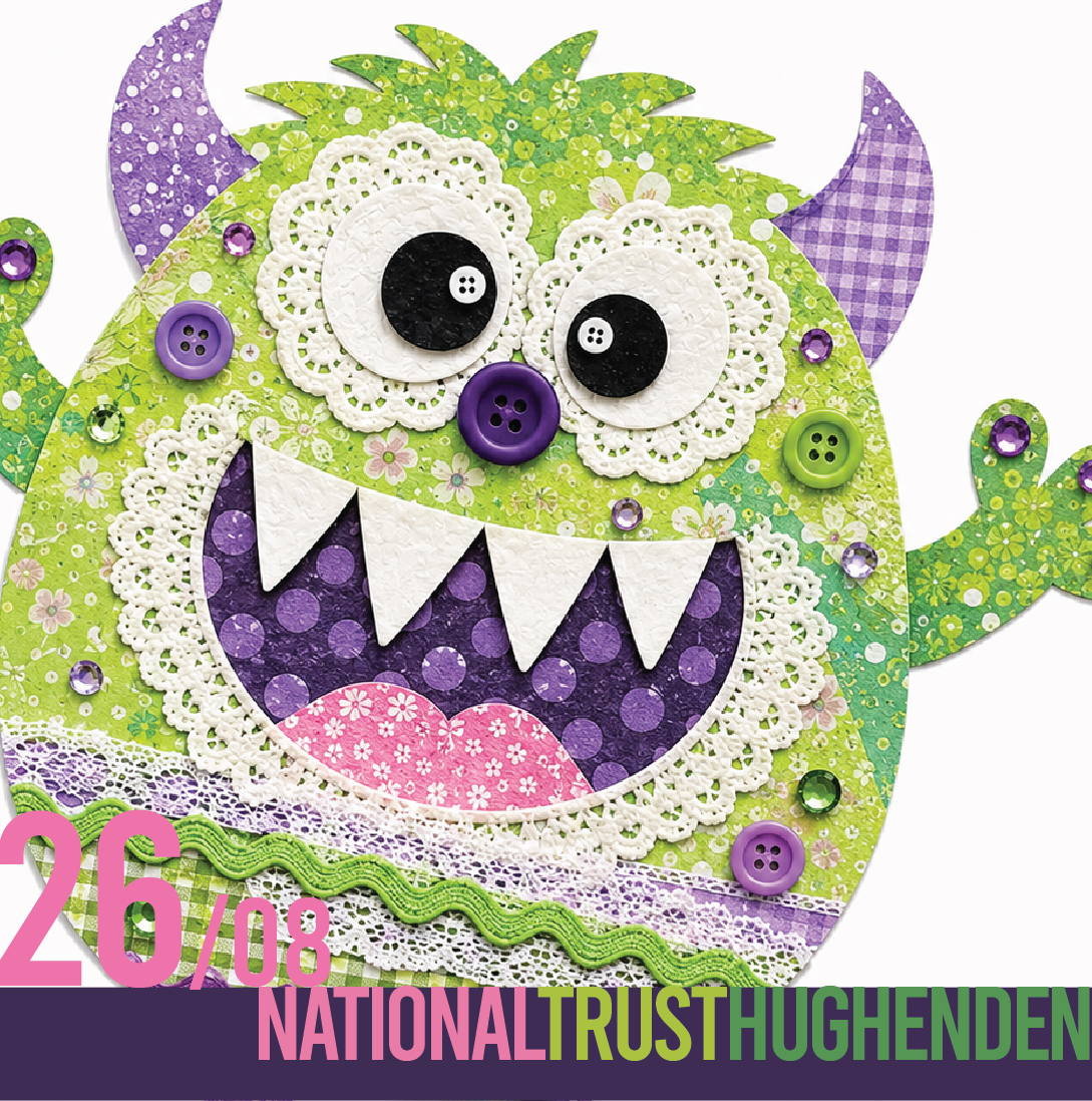 26th August- Ticket For "Monster Collage" Mini Makers 10:30am at National Trust Hughenden
