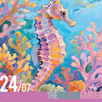 24th August- Ticket For "Seahorse" Family Painting Workshop 9:30am at The Walled Garden