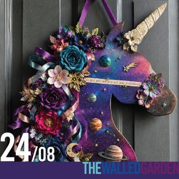 24th August - Ticket For "Unicorn Wall Hanger" Family Workshop 2pm at The Walled Garden