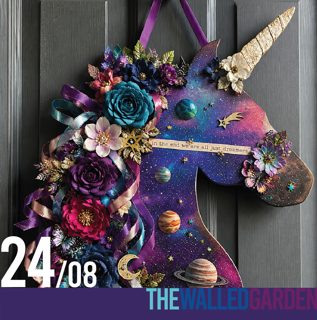 24th August - Ticket For "Unicorn Wall Hanger" Family Workshop 2pm at The Walled Garden