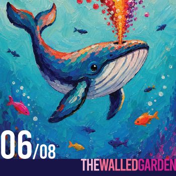 6th August- Ticket For "Bubbles" Family Painting Workshop 2pm at The Walled Garden