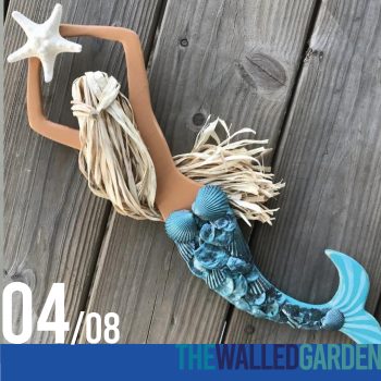 4th August - Ticket For "Mermaid Wall Hanger" Family Workshop 2pm at The Walled Garden